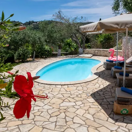 Nyaraló Frajeska With Private Pool By Konnect Georgoutsatika